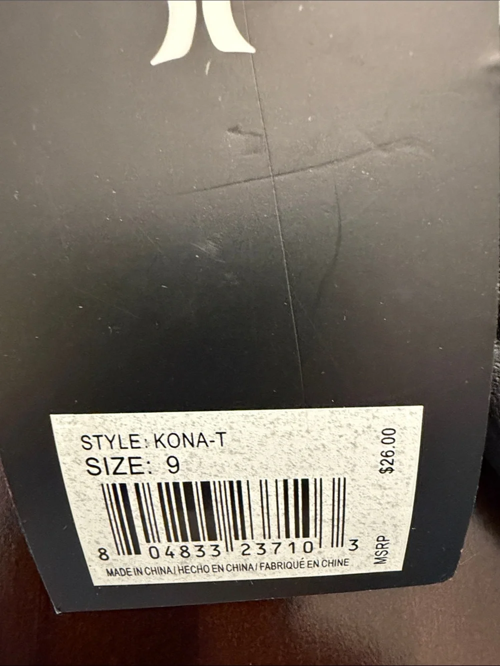 Hurley lightweight water